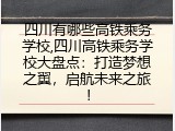 四川有哪些高铁乘务学校,四川高铁乘务学校大盘点：打造梦想之翼，启航未来之旅！