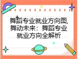 舞蹈专业就业方向图,舞动未来：舞蹈专业就业方向全解析