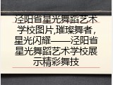 泾阳省星光舞蹈艺术学校图片,璀璨舞者，星光闪耀&mdash;&mdash;泾阳省星光舞蹈艺术学校展示精彩舞技