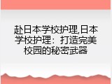 赴日本学校护理,日本学校护理：打造完美校园的秘密武器