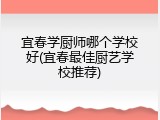 宜春学厨师哪个学校好(宜春最佳厨艺学校推荐)