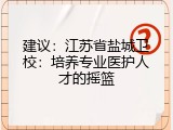 建议：江苏省盐城卫校：培养专业医护人才的摇篮