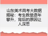 山东美术高考大数据揭秘：考生数量逐年攀升，背后的原因让人深思
