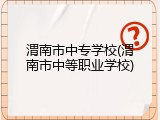 渭南市中专学校(渭南市中等职业学校)