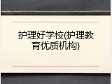 护理好学校(护理教育优质机构)