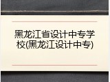 黑龙江省设计中专学校(黑龙江设计中专)
