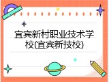 宜宾新村职业技术学校(宜宾新技校)