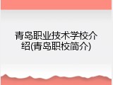 青岛职业技术学校介绍(青岛职校简介)