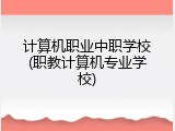 计算机职业中职学校(职教计算机专业学校)