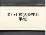 阆中卫校(职业技术学校)