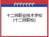 十二师职业技术学校(十二师职校)