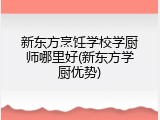 新东方烹饪学校学厨师哪里好(新东方学厨优势)