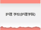 护理 学校(护理学院)