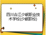 四川合江少岷职业技术学校(少岷职校)