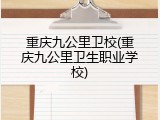 重庆九公里卫校(重庆九公里卫生职业学校)
