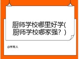 厨师学校哪里好学(厨师学校哪家强？)