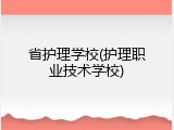 省护理学校(护理职业技术学校)