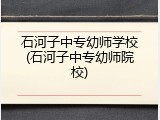 石河子中专幼师学校(石河子中专幼师院校)