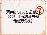 河南幼师大专最低分数线(河南幼师专科最低录取线)