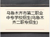 乌鲁木齐市第二职业中专学校招生(乌鲁木齐二职专招生)