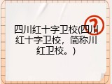 四川红十字卫校(四川红十字卫校，简称川红卫校。)
