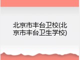 北京市丰台卫校(北京市丰台卫生学校)