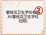 攀枝花卫生学校老照片(攀枝花卫生学校旧照)
