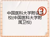 中国医科大学附设卫校(中国医科大学附属卫校)