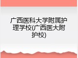 广西医科大学附属护理学校(广西医大附护校)