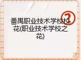 番禺职业技术学校校花(职业技术学校之花)