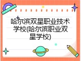 哈尔滨双星职业技术学校(哈尔滨职业双星学校)