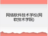 网络软件技术学校(网软技术学院)