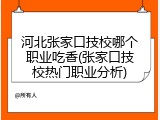 河北张家口技校哪个职业吃香(张家口技校热门职业分析)