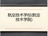 航空技术学校(航空技术学院)