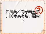 四川美术高考画室(四川美术高考培训画室)