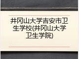 井冈山大学吉安市卫生学校(井冈山大学卫生学院)