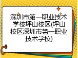 深圳市第一职业技术学校坪山校区(坪山校区深圳市第一职业技术学校)