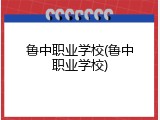 鲁中职业学校(鲁中职业学校)