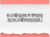 长沙职业技术学校拉拉(长沙职校拉拉队)