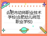 合肥市幼师职业技术学校(合肥幼儿师范职业学校)