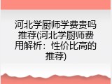 河北学厨师学费贵吗推荐(河北学厨师费用解析：性价比高的推荐)