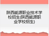 陕西能源职业技术学校招生(陕西能源职业学校招生)