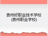 贵州好职业技术学校(贵州职业学校)