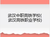 武汉中职高铁学校(武汉高铁职业学校)