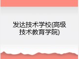 发达技术学校(高级技术教育学院)