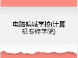 电脑偏城学校(计算机专修学院)