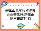 新华电脑学校好还是北京青鸟好(新华电脑与青鸟对比)