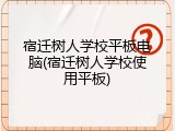 宿迁树人学校平板电脑(宿迁树人学校使用平板)