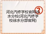 河北汽修学校官网徐水分校(河北汽修学校徐水分部官网)