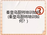 秦皇岛厨师培训如何(秦皇岛厨师培训如何？)